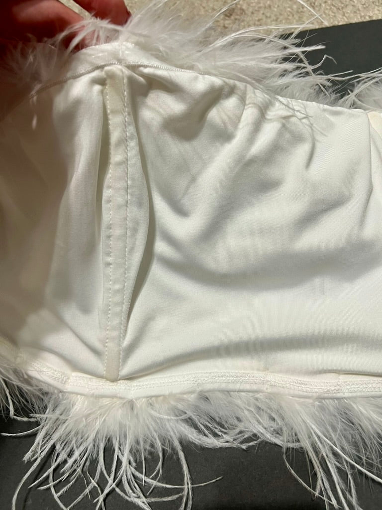 LucyBrook Boutique Brooke's Closet: 12th Tribe Feather Tube Top