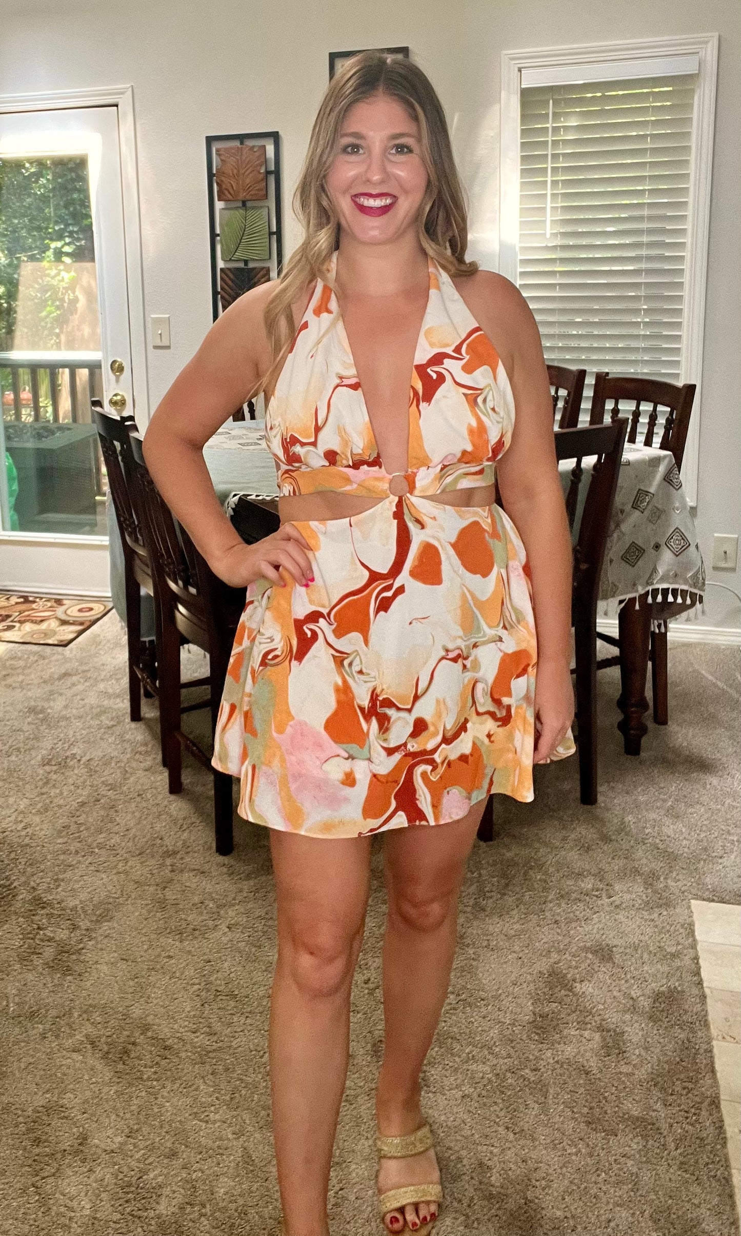 LucyBrook Boutique Brooke's Closet: Retro Halter Mini Dress