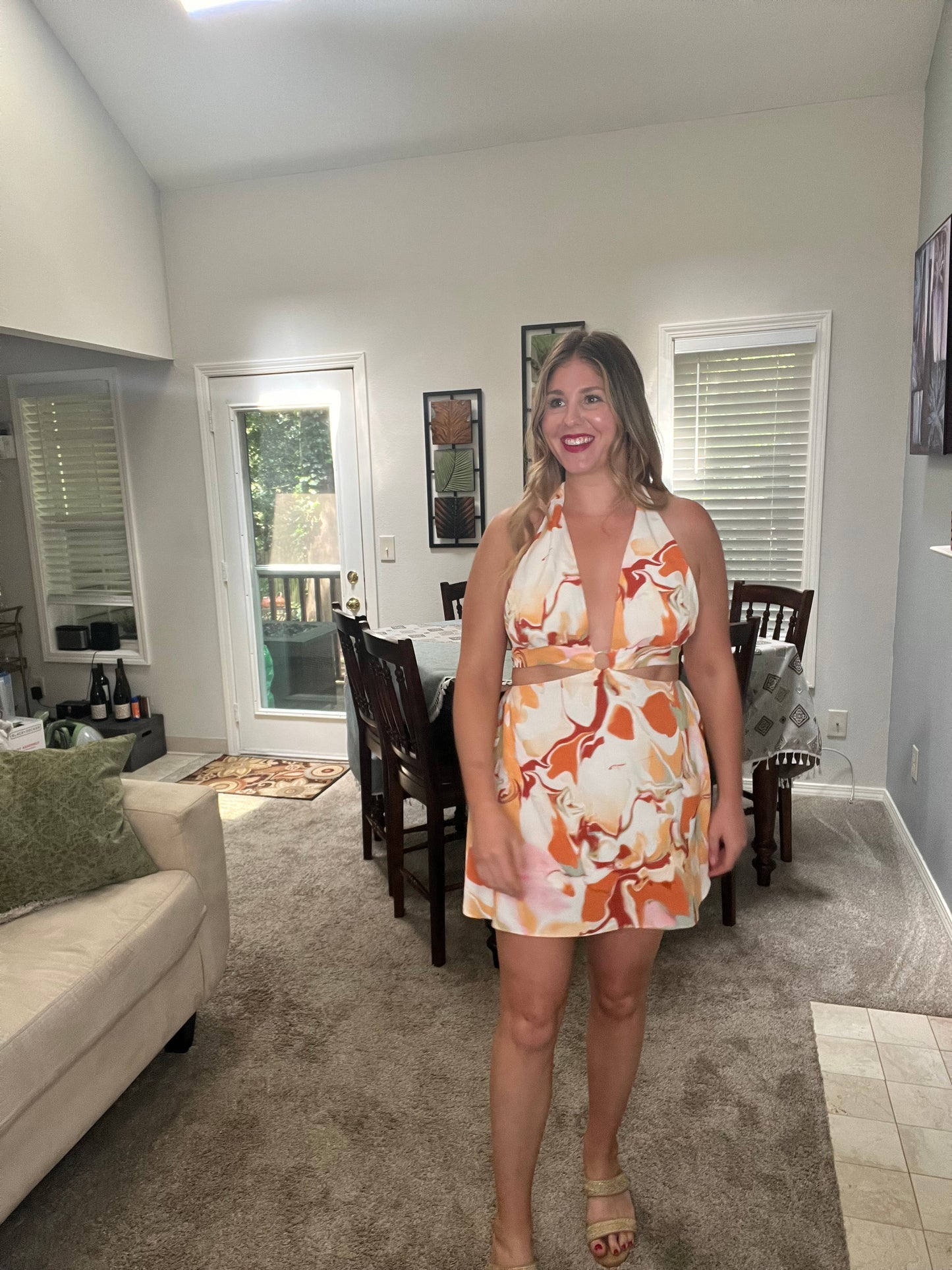 LucyBrook Boutique Brooke's Closet: Retro Halter Mini Dress