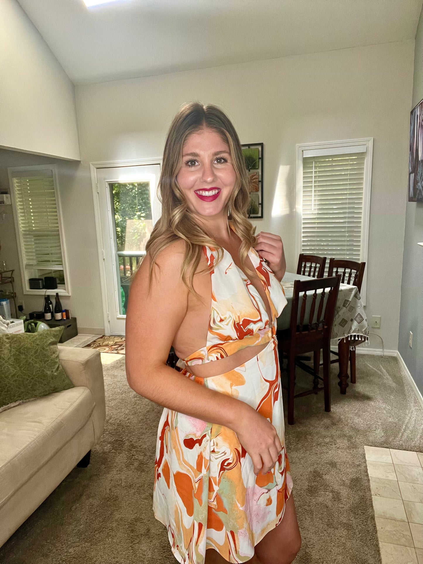 LucyBrook Boutique Brooke's Closet: Retro Halter Mini Dress
