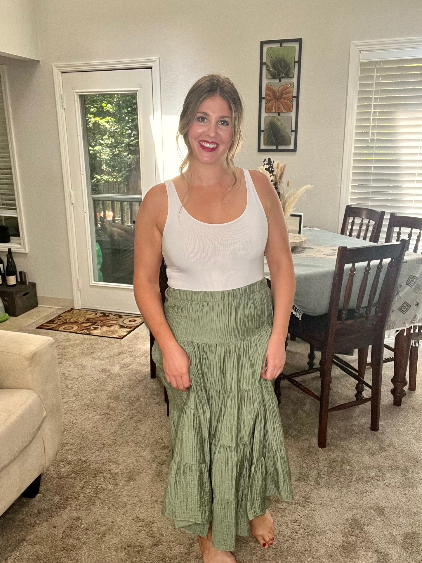 LucyBrook Boutique Brooke's Closet: White Low Back Bodysuit