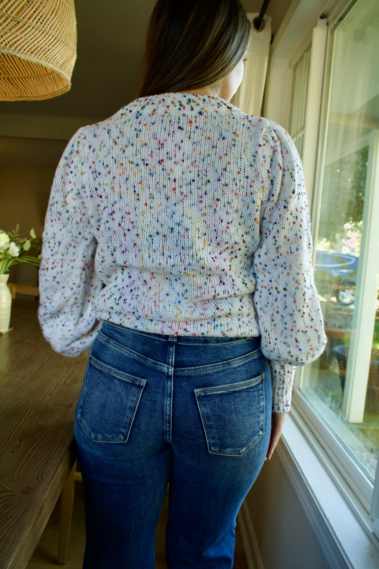 Colorful Dot Sweater