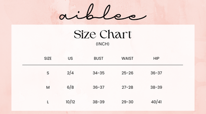 LucyBrook Boutique Ruffle Me Up Top Size Chart