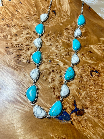 Justin Brand Turquoise Necklace