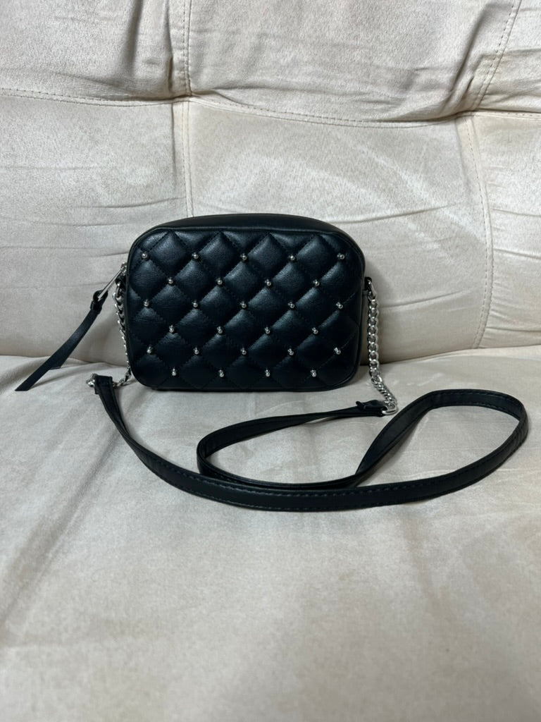 Brooke's Closet: Black Stud Cross Body Purse