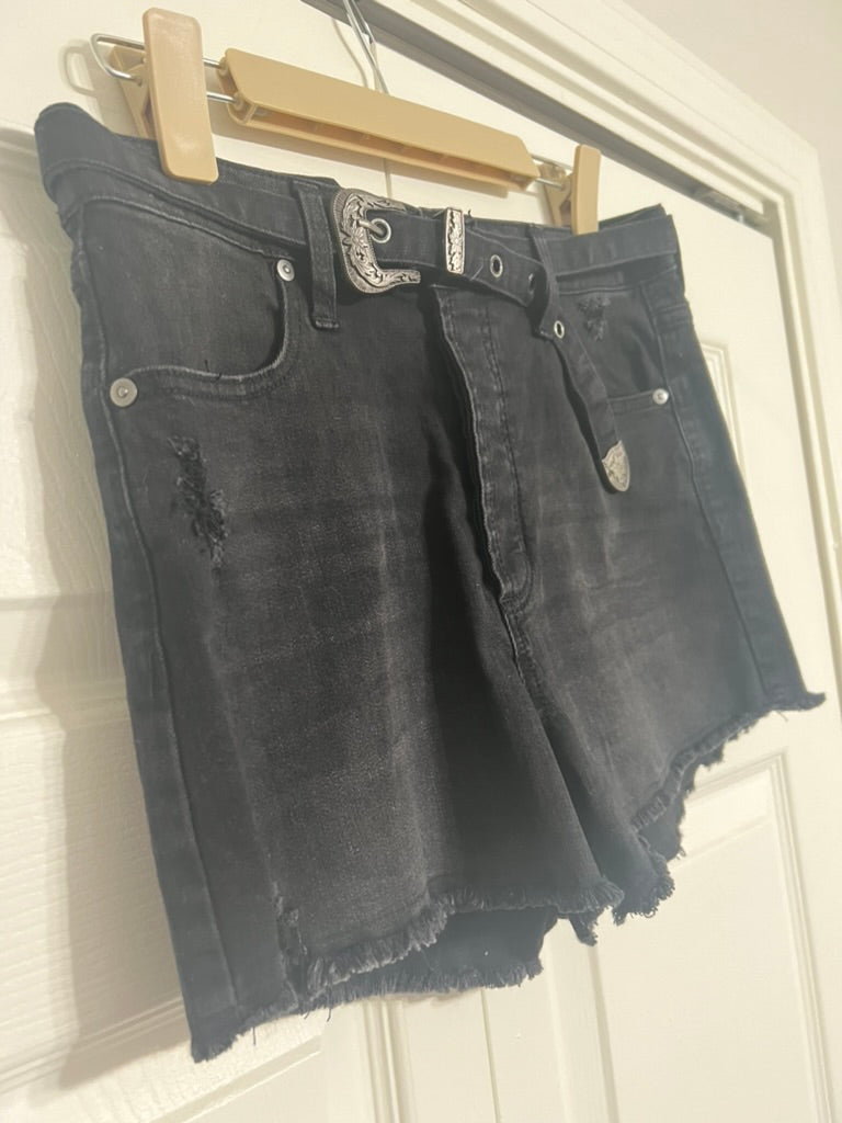 Brooke's Closet: High Waist Black Shorts