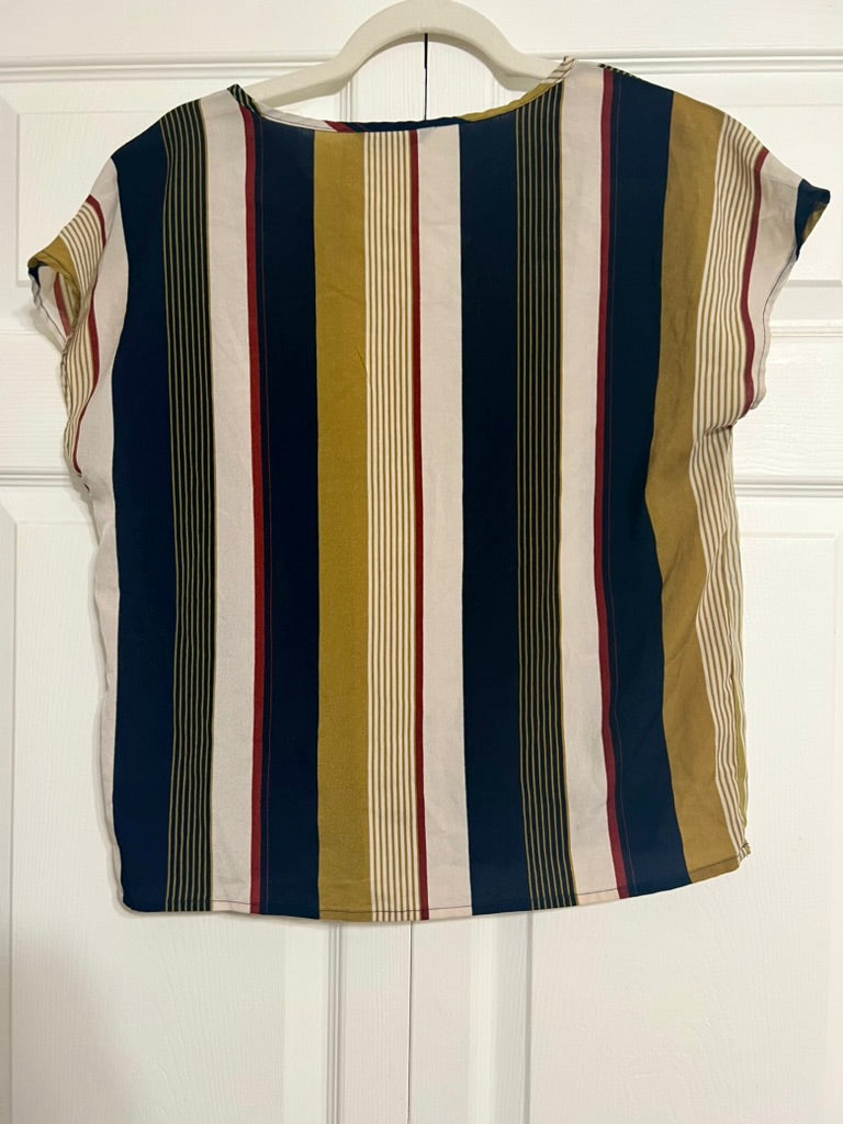 Brooke's Closet: SS Stripe Blouse