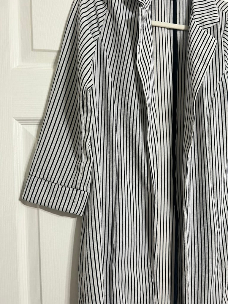 Brooke's Closet: Long Stripe Blazer