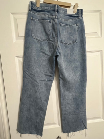 LucyBrook Boutique Brooke's Closet: Light Wash Crop Flare Jean