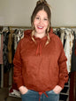 LucyBrook Boutique Brooke's Closet: Burnt Orange Hoodie