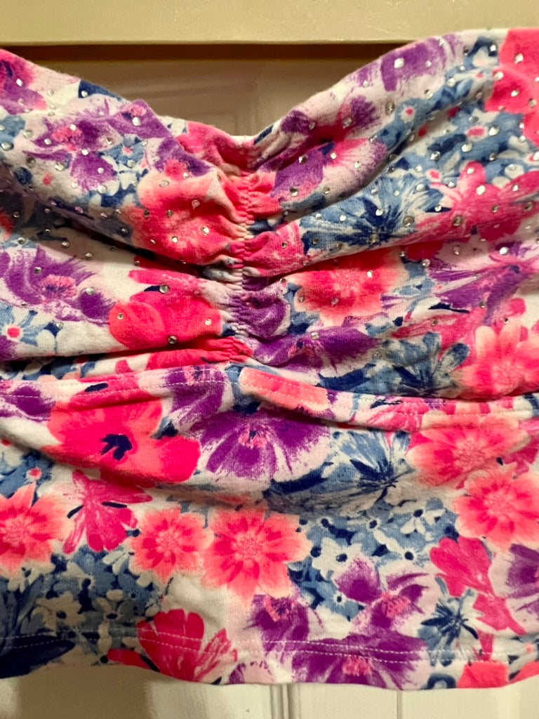 Brooke's Closet: VS Floral Print Crop Top