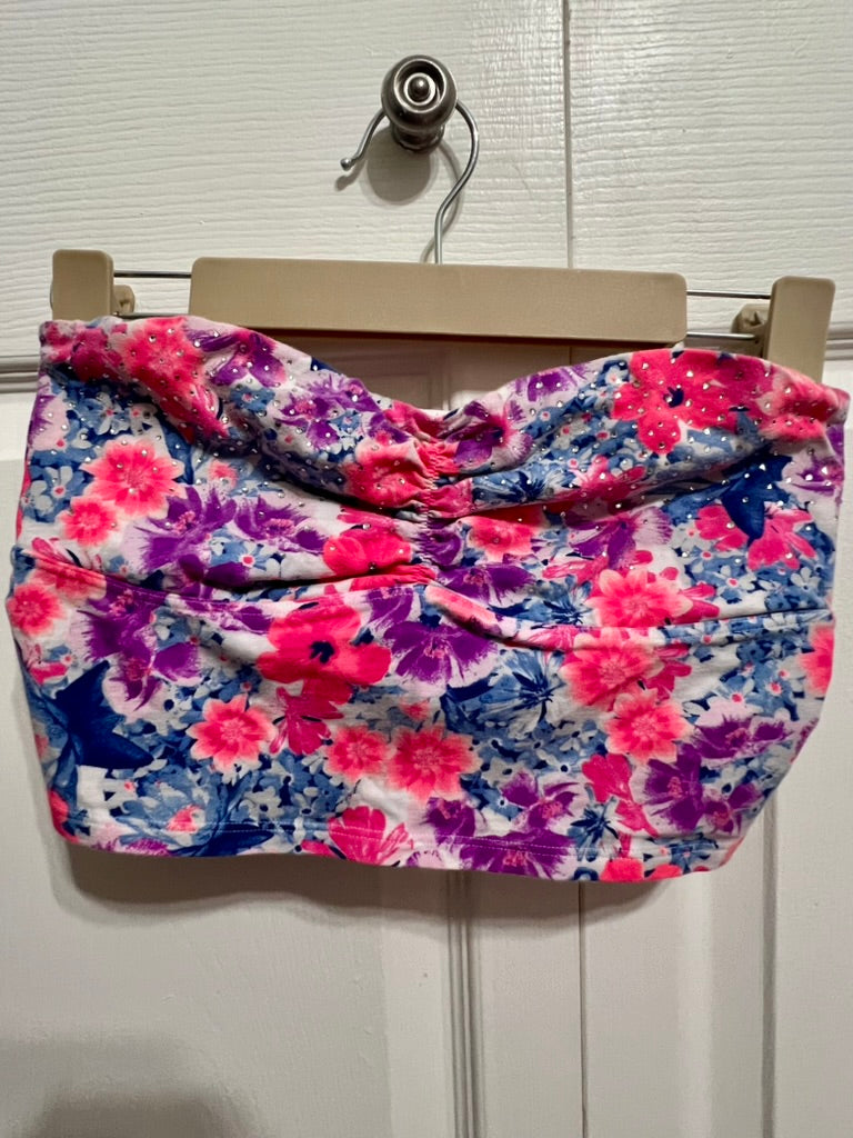 Brooke's Closet: VS Floral Print Crop Top