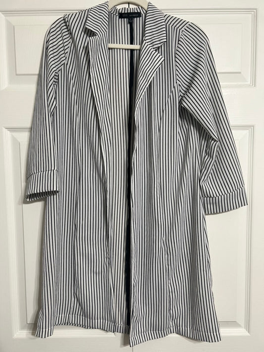 Brooke's Closet: Long Stripe Blazer