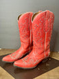 LucyBrook Boutique Brooke's Closet: Cherry Red Cowgirl Boots