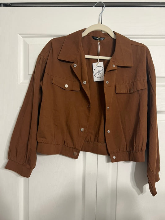 Brooke's Closet: Crop Bomber Jacket