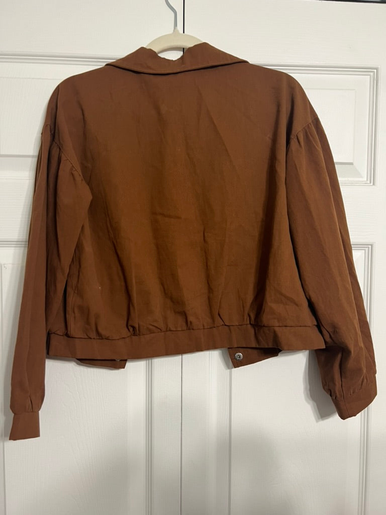 Brooke's Closet: Crop Bomber Jacket