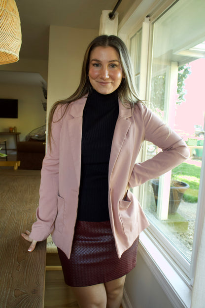 Brooke's Closet: Mauve Pink Blazer