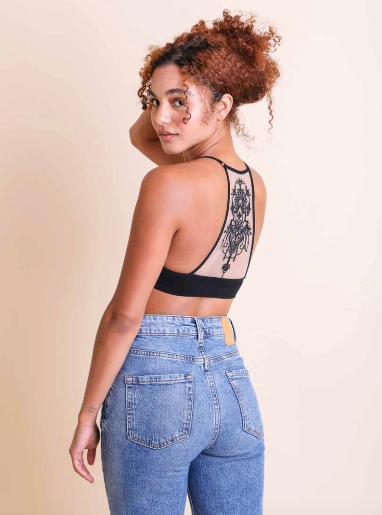 Tattoo Racerback Bralette