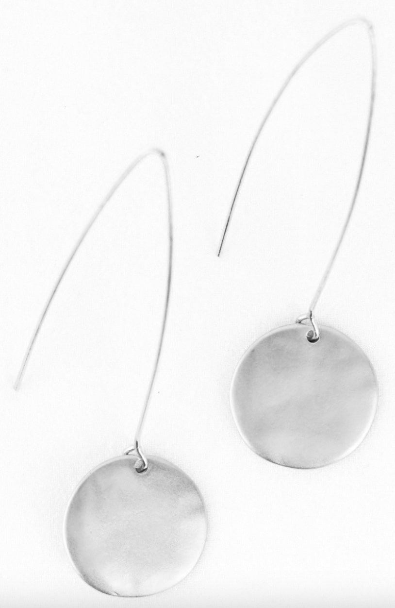 Coin Drop Earrings